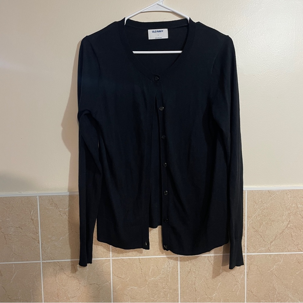 Old Navy Charcoal Knit Sweater